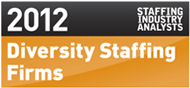 2012 Diversity Staffing Award